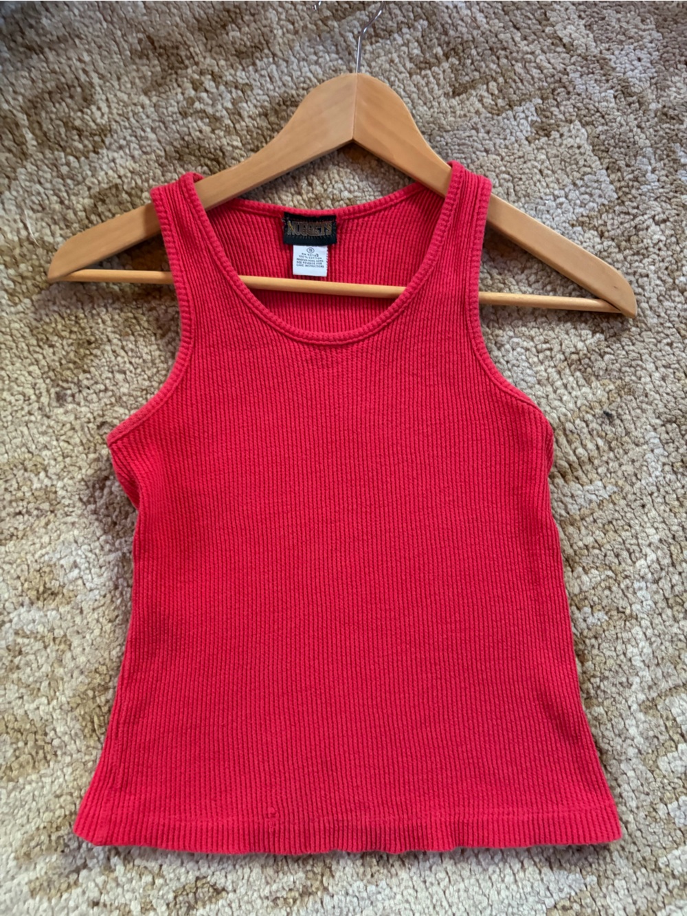 Vintage 90s thermal Cropped tank